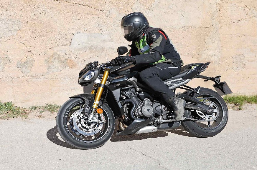 New Triumph Street Triple spotted. 